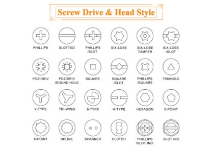 The Different Types of Screw Drives